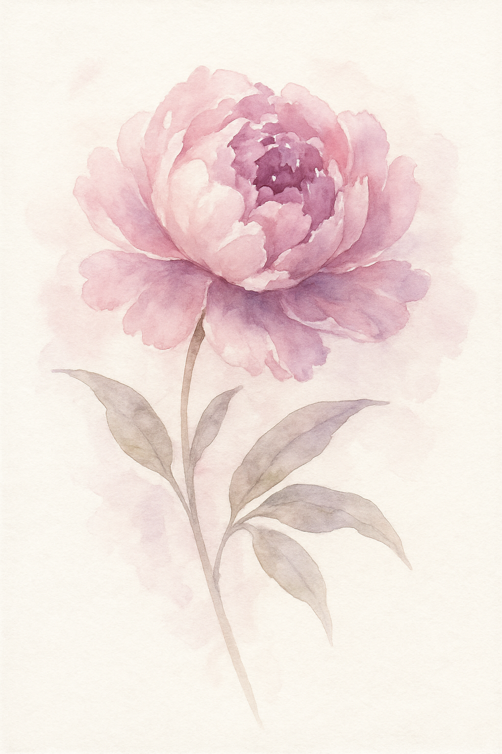 Watercolor Flower